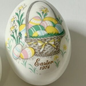 Noritake Fourth & Fifth Edition Bone China Eggs